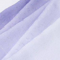 画像1: 帯揚げ　一色吸い上げぼかし　藤紫（ふじむらさき）（02）