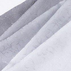 画像1: 帯揚げ　一色吸い上げぼかし　桔梗鼠（ききょうねず）（08）