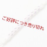 根付紐　オフホワイト／薄葡萄（うすぶどう）（02）