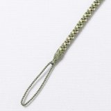 時計紐　八津組み ホタル「短タイプ」　鶸茶（ひわちゃ）／鳥の子色（とりのこいろ）（05）