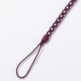 時計紐　八津組み ホタル「短タイプ」　桑の実色（くわのみいろ）／白藍（しらあい）（08）