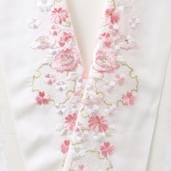 画像1: ポリエステル刺繍半襟　【7000円】（60）