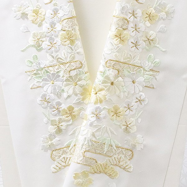 画像1: ポリエステル刺繍半襟　【7000円】（59） (1)