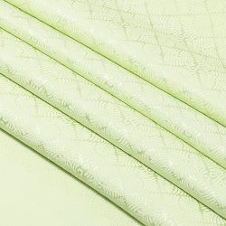 画像1: 帯揚げ　紋意匠羊歯紋　夏虫色（なつむしいろ）（03）