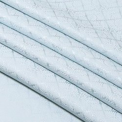 画像1: 帯揚げ　紋意匠羊歯紋　秘色色（ひそくいろ）（06）