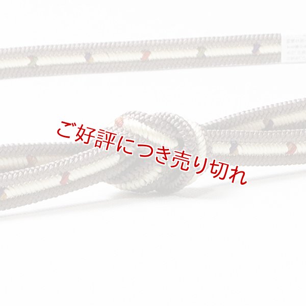 画像1: 帯締め　洋角鴨川三本合わせ正倉院　（06） (1)