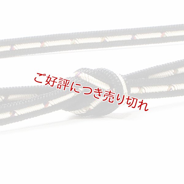 画像1: 帯締め　洋角鴨川三本合わせ正倉院　（10） (1)