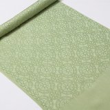 帯揚げ　カテドラル無地　柳染（やなぎぞめ）（03）