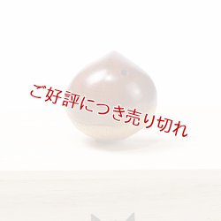 画像1: 黄楊根付　栗（小）虫入り【岡壱名入り】（2026年1月30日掲載）