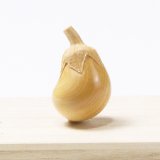 黄楊根付　茄子【岡壱名入り】（2026年1月30日掲載）