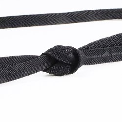 画像1: 喪服用帯締め 　笹波切り替え