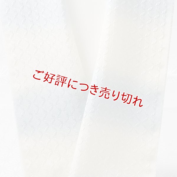 画像1: 半襟　七宝段ぼかし　秘色色（ひそくいろ）（02） (1)