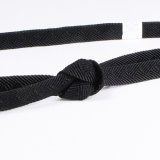 喪服用帯締め 　違い笹波