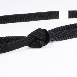 画像1: 喪服用帯締め 　違い笹波
