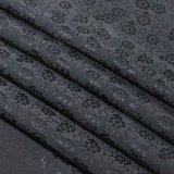 喪服用帯揚げ　紋意匠＜菊唐草＞