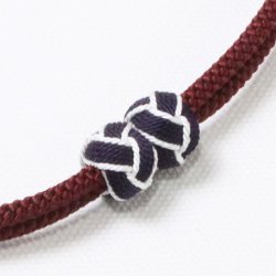 画像1: 羽織紐　無双　マグネット　＜小田巻＞　臙脂（31）