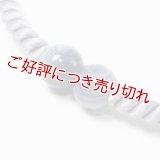 紳士羽織紐　無双　マグネット　木目ラクト玉捻じり　銀鼠（ぎんねず）（05）