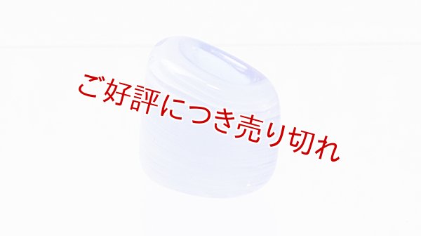 画像1: ガラス帯留め　slow sphatika（スロースパティカ）　滝 ※桐箱付き (1)