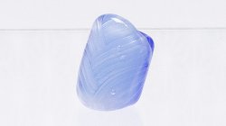 画像1: ガラス帯留め　slow sphatika（スロースパティカ）　渓流