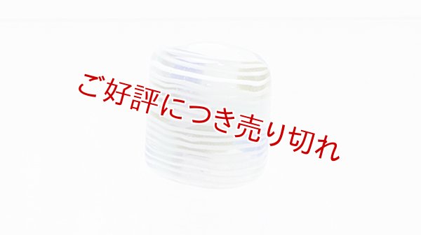 画像1: ガラス帯留め　slow sphatika（スロースパティカ）　ポップロックキャンディー（mint） ※桐箱付き (1)