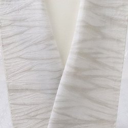 画像1: 半襟　叢雲絞り（草木染）　月桃（08）