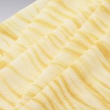 帯揚げ　叢雲絞り（草木染）　薩摩杉（03）