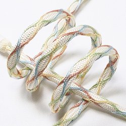 画像1: 帯締め　くじゃく正倉院　パステル（02）