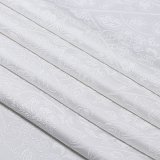 黒留袖（礼装用）帯揚げ　唐織＜割付洋花＞ 