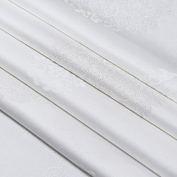 画像1: 黒留袖（礼装用）帯揚げ　唐織縫取＜華丸紋＞