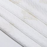 黒留袖（礼装用）帯揚げ　縫取＜桧垣＞