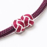 羽織紐　無双　マグネット　＜小田巻＞　蒲葡（えびぞめ）（38）