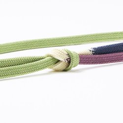 画像1: 帯締め　耳高内記片銅四色〆切　（03）