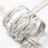 帯締め　唐組Y字たこ房　月白／金（01）