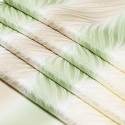 画像1: 帯揚げ　ふくれ羊歯三色ぼかし　（03）