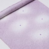 帯揚げ　カテドラル白ぼかし水玉　浅紫（あさむらさき）（01）