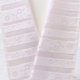 半襟　横段辻が花　ラベンダー（03）