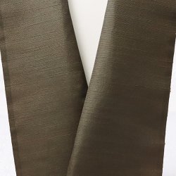 画像1: 半襟　男襟紬織　海松茶（みるちゃ）（02）