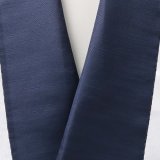 半襟　男襟紬織　青褐（あおかち）（04）