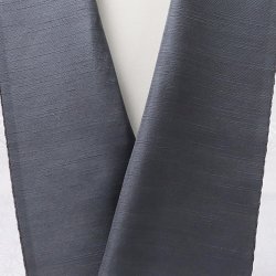 画像1: 半襟　男襟紬織　藍墨茶（あいすみちゃ）（05）