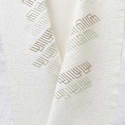 画像1: 刺繍半襟　源氏香たづな　オフホワイト地 （02）