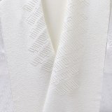 刺繍半襟　源氏香たづな　白地（06）