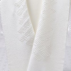 画像1: 刺繍半襟　源氏香たづな　白地（06）