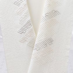 画像1: 刺繍半襟　源氏香たづな　オフホワイト地 （01）