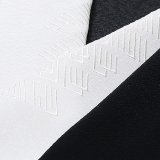 黒留袖（礼装用）半襟　【正絹素材】　源氏香たづな