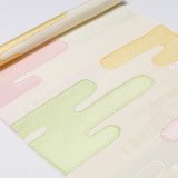 帯揚げ　ローケツ三色マジョリカ絵霞 　（01）