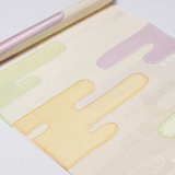 帯揚げ　ローケツ三色マジョリカ絵霞 　（02）