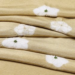 画像1: 帯揚げ　輪出し小帽子に傘巻き 　榛色（はしばみいろ）（02）