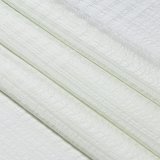 帯揚げ　草木染縦横リボン縞 　白緑（びゃくろく）（09）