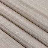 帯揚げ　草木染縦横リボン縞 　茶鼠（ちゃねずみ）（06）