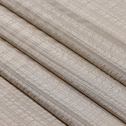 画像1: 帯揚げ　草木染縦横リボン縞 　茶鼠（ちゃねずみ）（06）